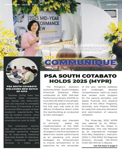 The Communique _June 2025_South Cotabato